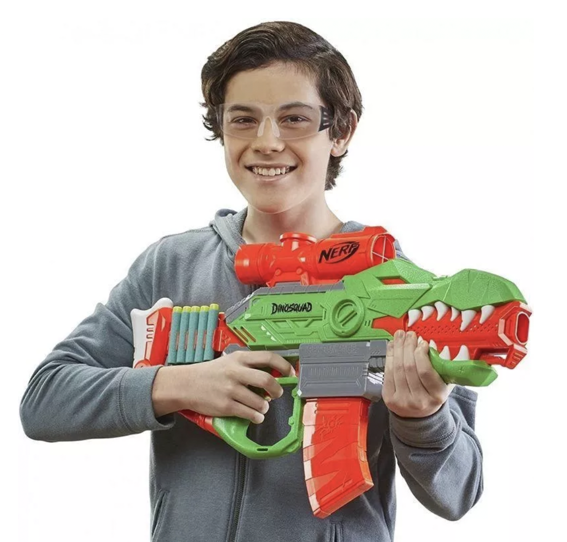 Wyrzutnia Nerf DinoSquad Rex Rampage F0807